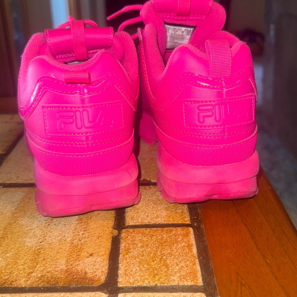 Fila Disruptor Hot Pink EUC - Picture 4 of 9